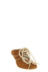 heeled suede suede sneakers
