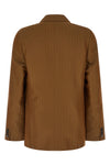 barry double-breasted blazer in wool and viscose blend