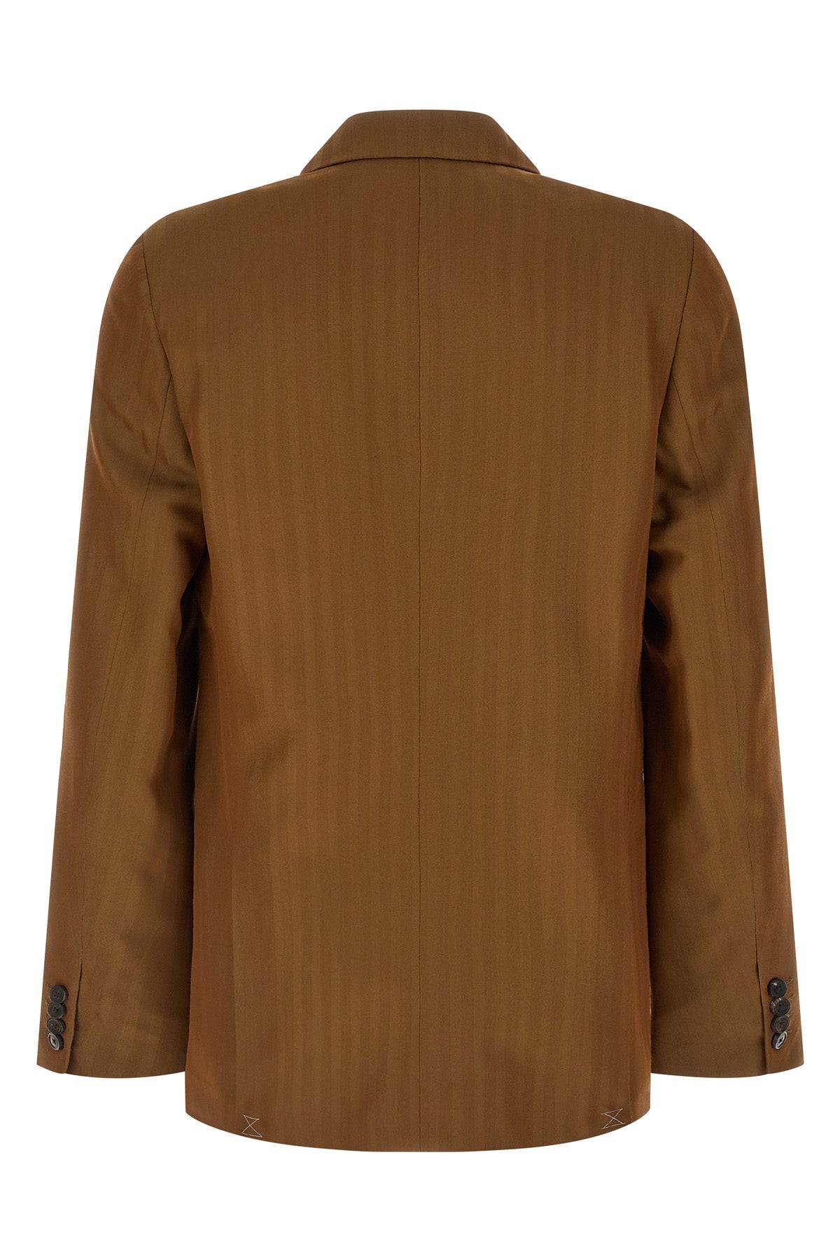 barry double-breasted blazer in wool and viscose blend