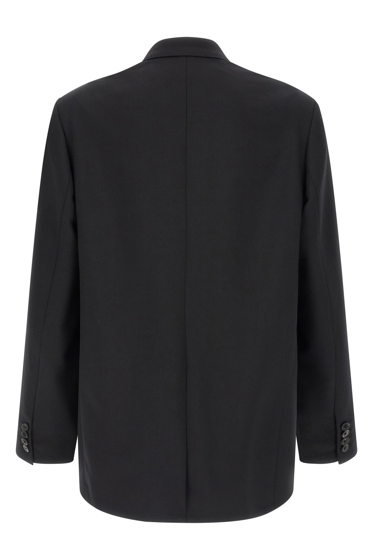 boiser double-breasted blazer in wool and mohair blend
