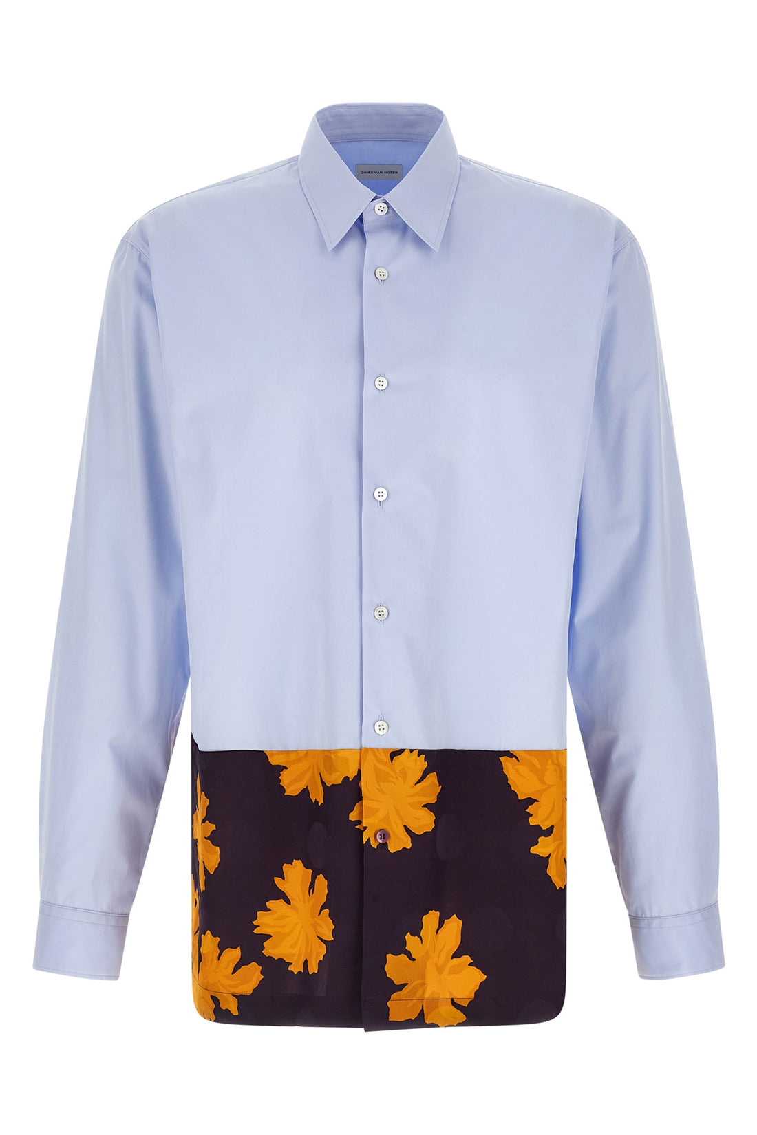 DRIES VAN NOTEN 54 capero cotton poplin shirt