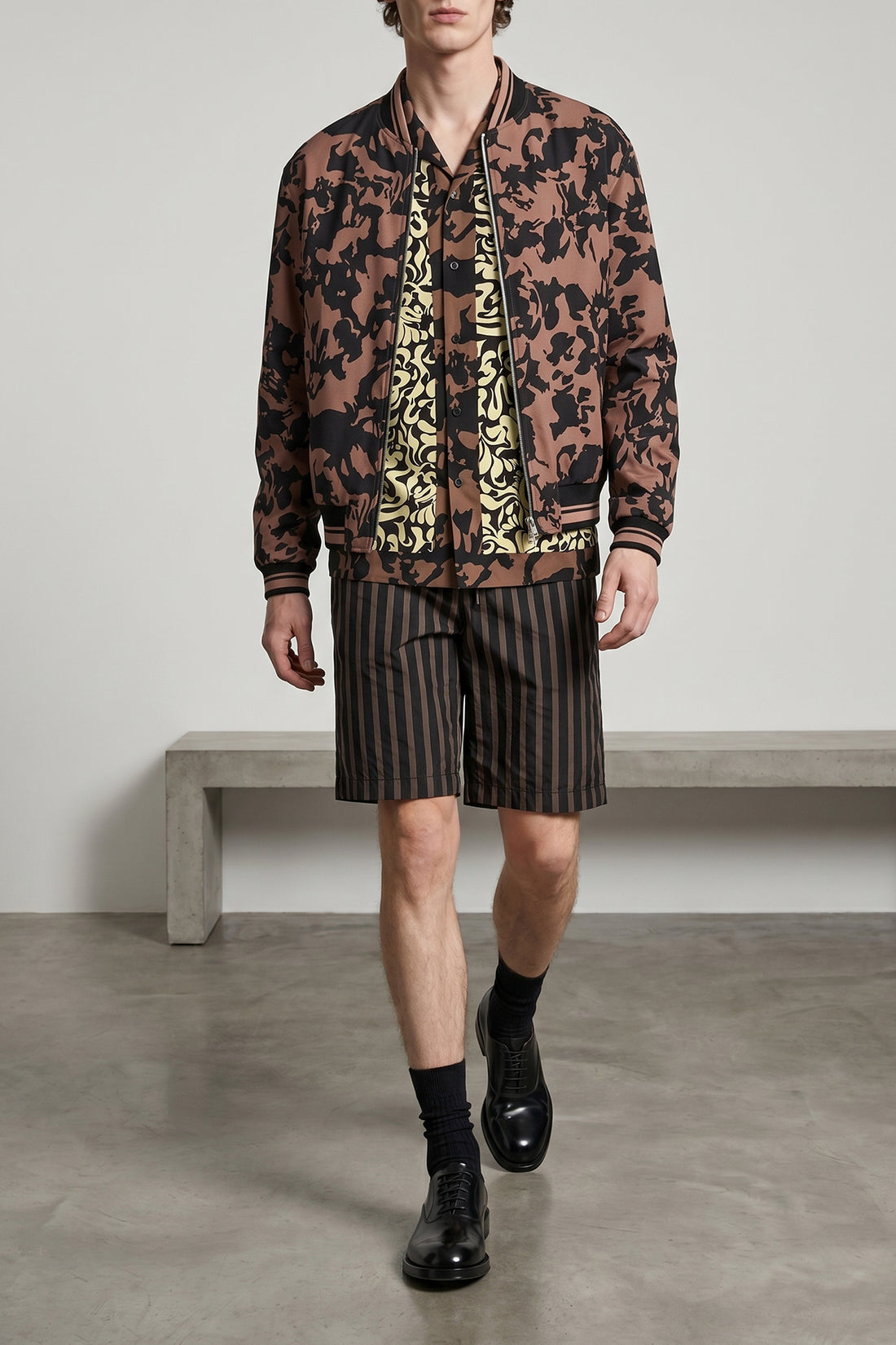 DRIES VAN NOTEN 43 derby model leather lace-up shoes