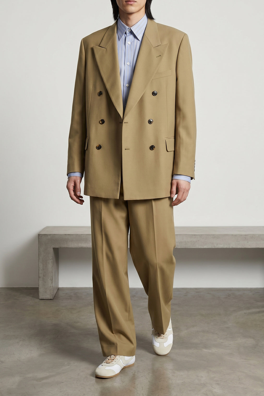 DRIES VAN NOTEN 40 leather sneakers