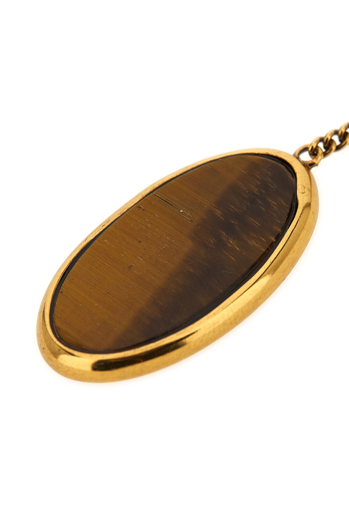 chain necklace handmade in ecological brass plated