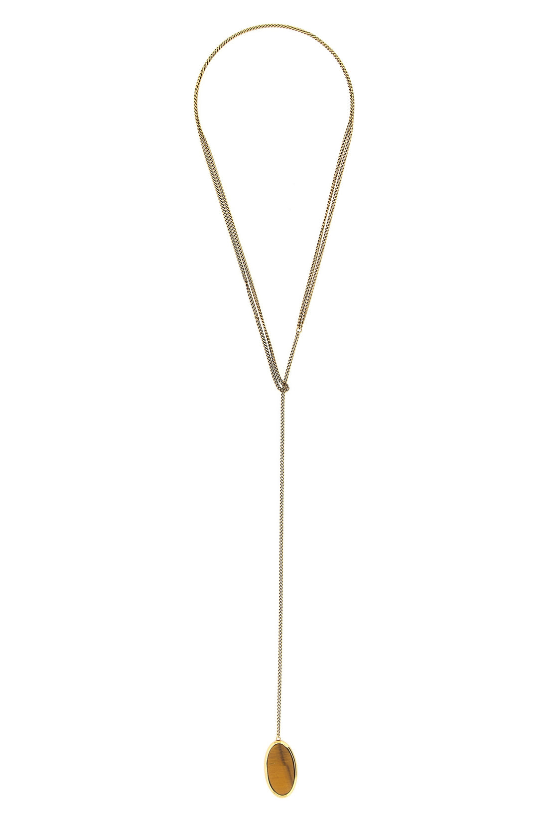 DRIES VAN NOTEN OS chain necklace handmade in ecological brass plated