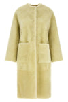 blanchas long fur defines the codes of luxury outerwear through a rigorous stra