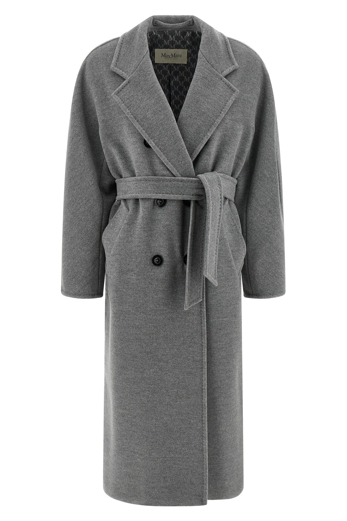 madame - 101801 icon coat wool and cashmere beaver coat finished