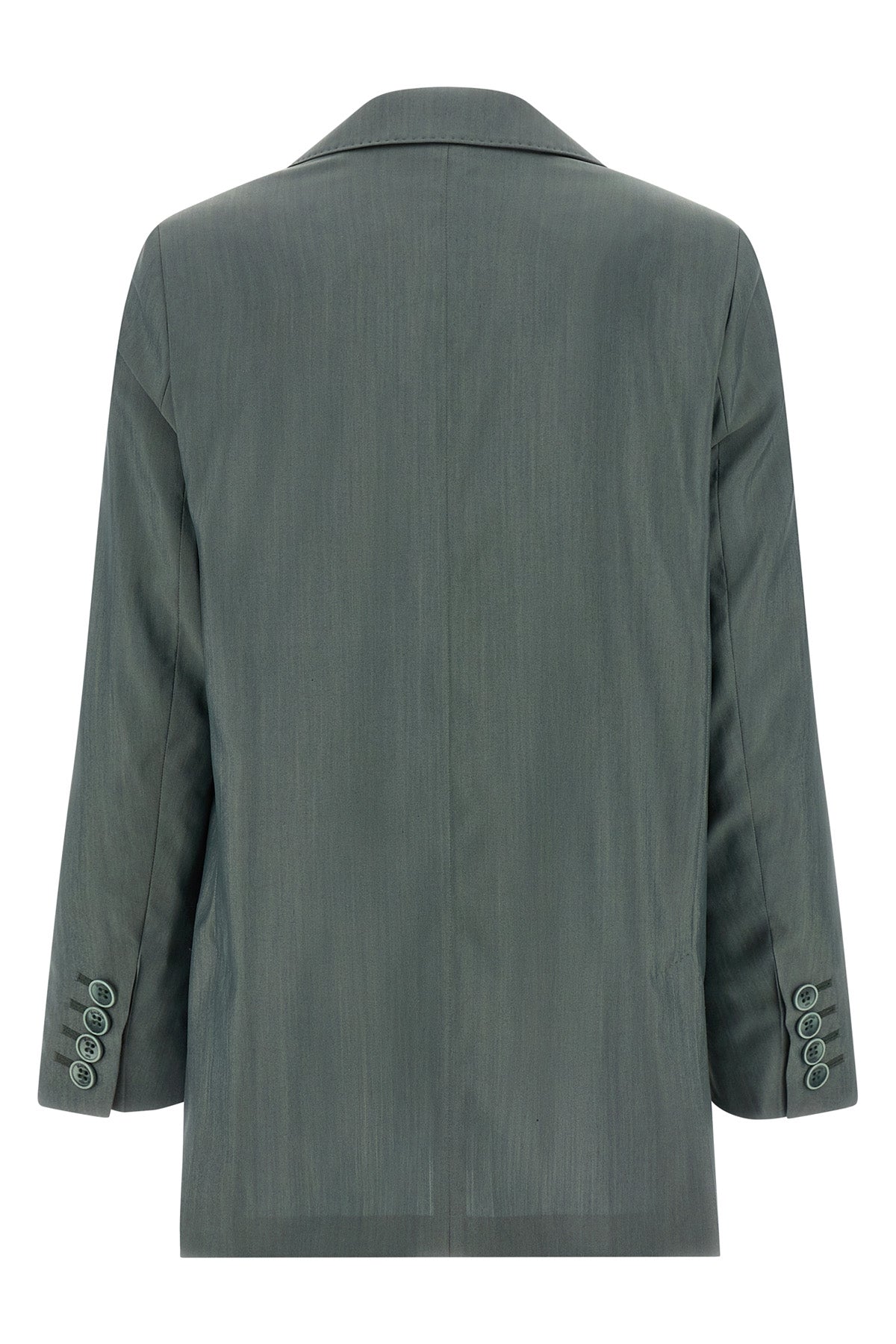 mxmalbata blazer in light wool and silk poplin