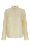 mxpvoliera stretch silk crêpe de chine shirt