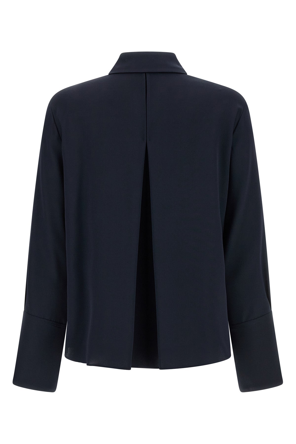 mxpvoliera stretch silk crêpe de chine shirt