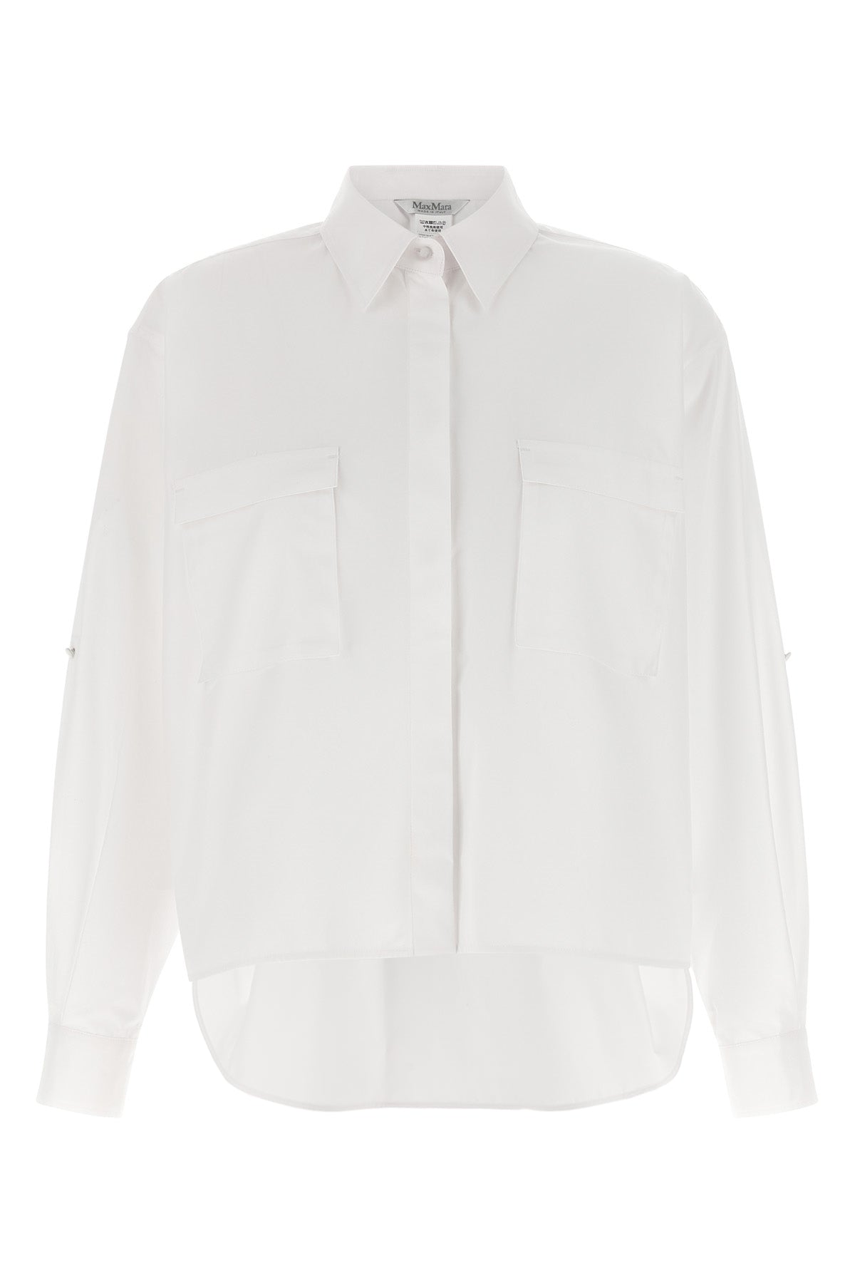 mxmtenue cotton poplin shirt