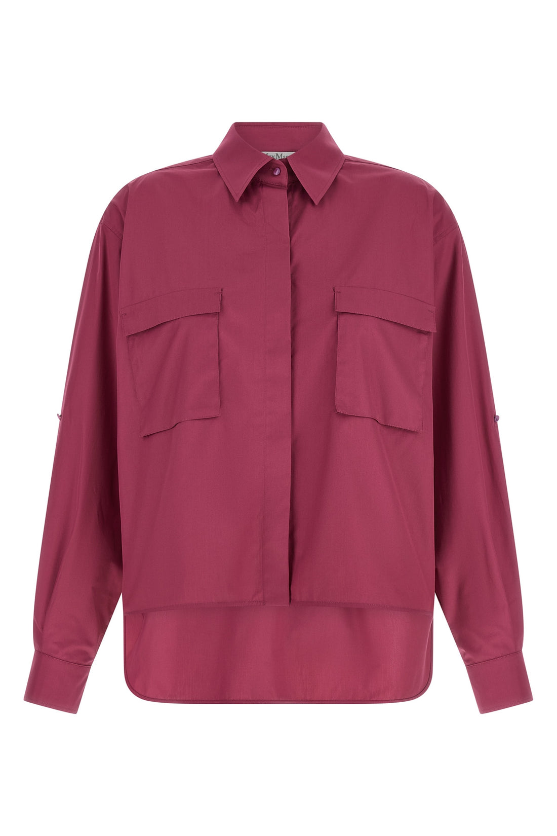 MAX MARA 38 mxmtenue cotton poplin shirt