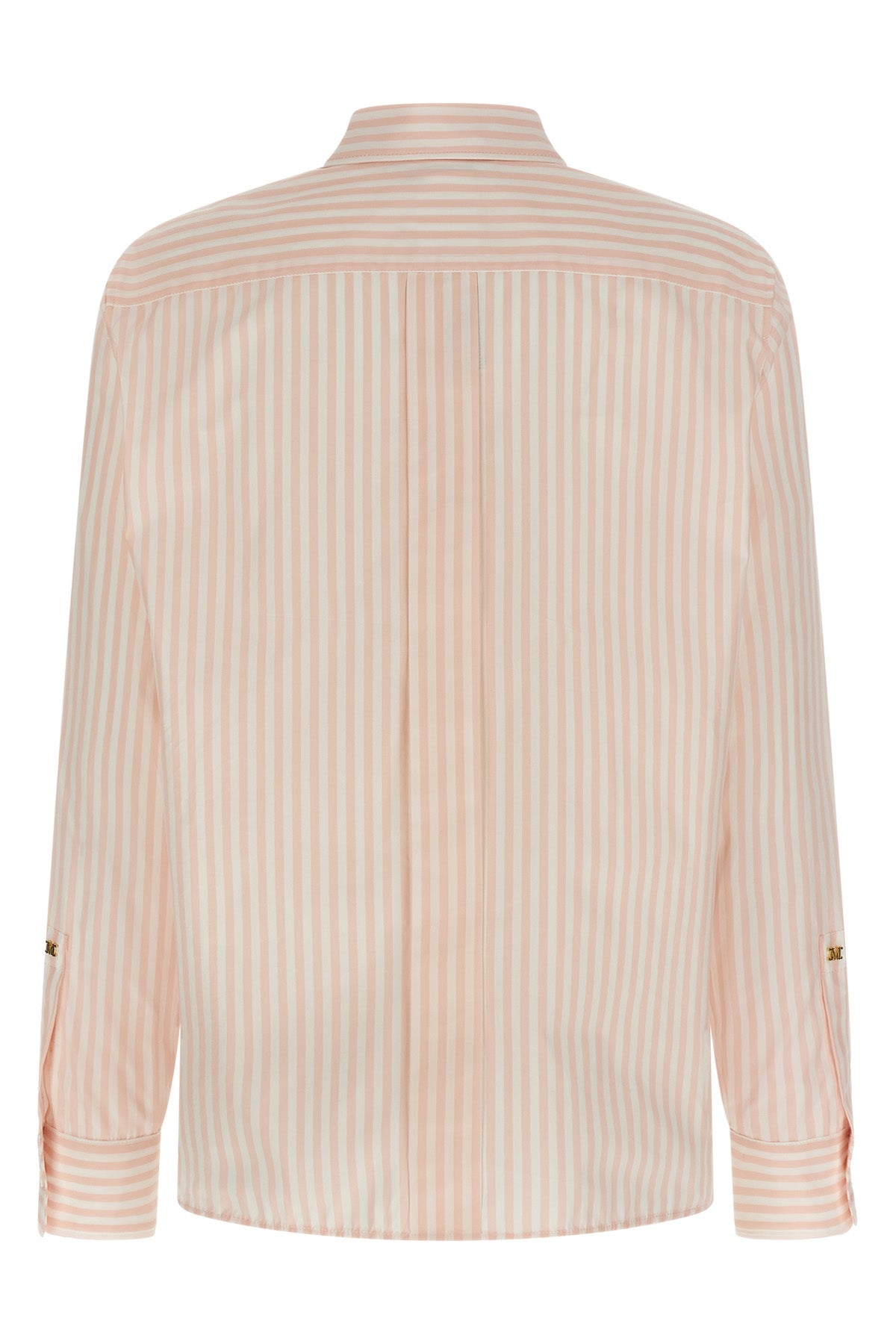 mxmmaccenni striped cotton poplin shirt