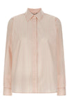 mxmmaccenni striped cotton poplin shirt