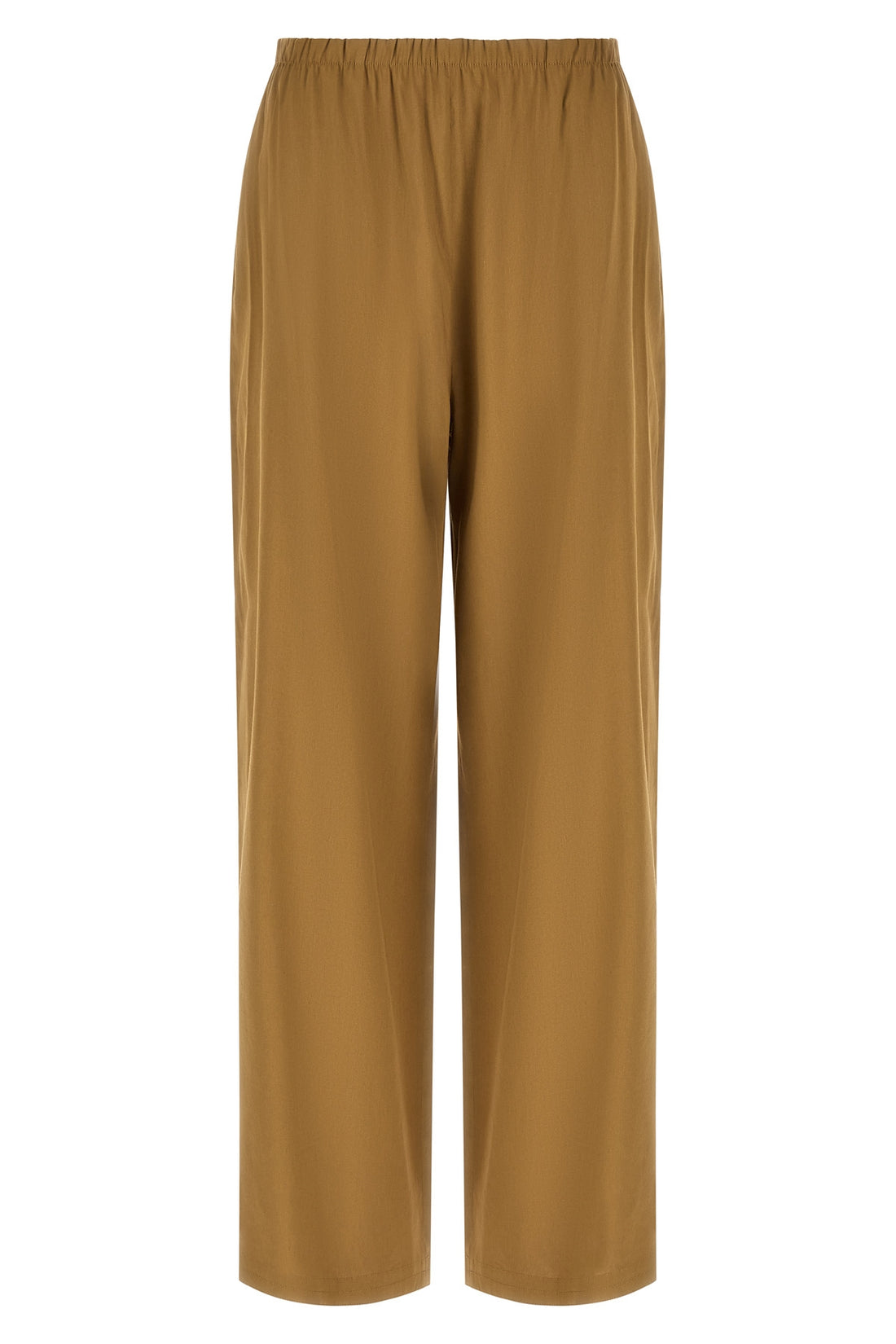 MAX MARA 38 mxpdestino pants in linen canvas and stretch viscose