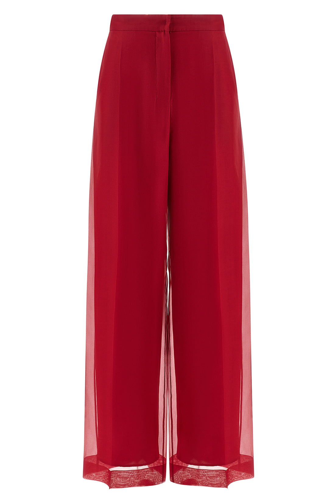 MAX MARA 38 mxeolivi silk organza pants