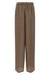 mxmvischio pure silk twill pants