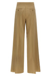 mxsbronte trousers in light wool and silk poplin finished