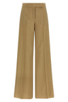 mxsbronte trousers in light wool and silk poplin finished