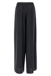 mxmgenero pants in pure washed silk canvas