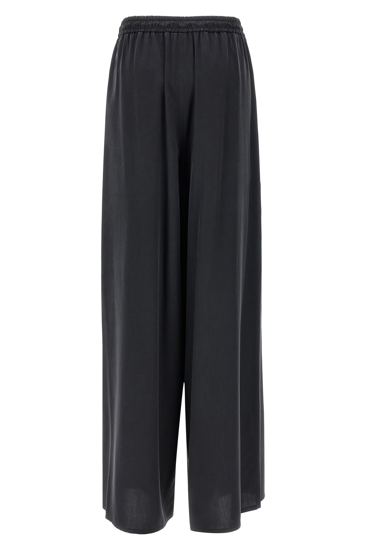 mxmgenero pants in pure washed silk canvas