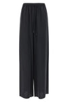 mxmgenero pants in pure washed silk canvas