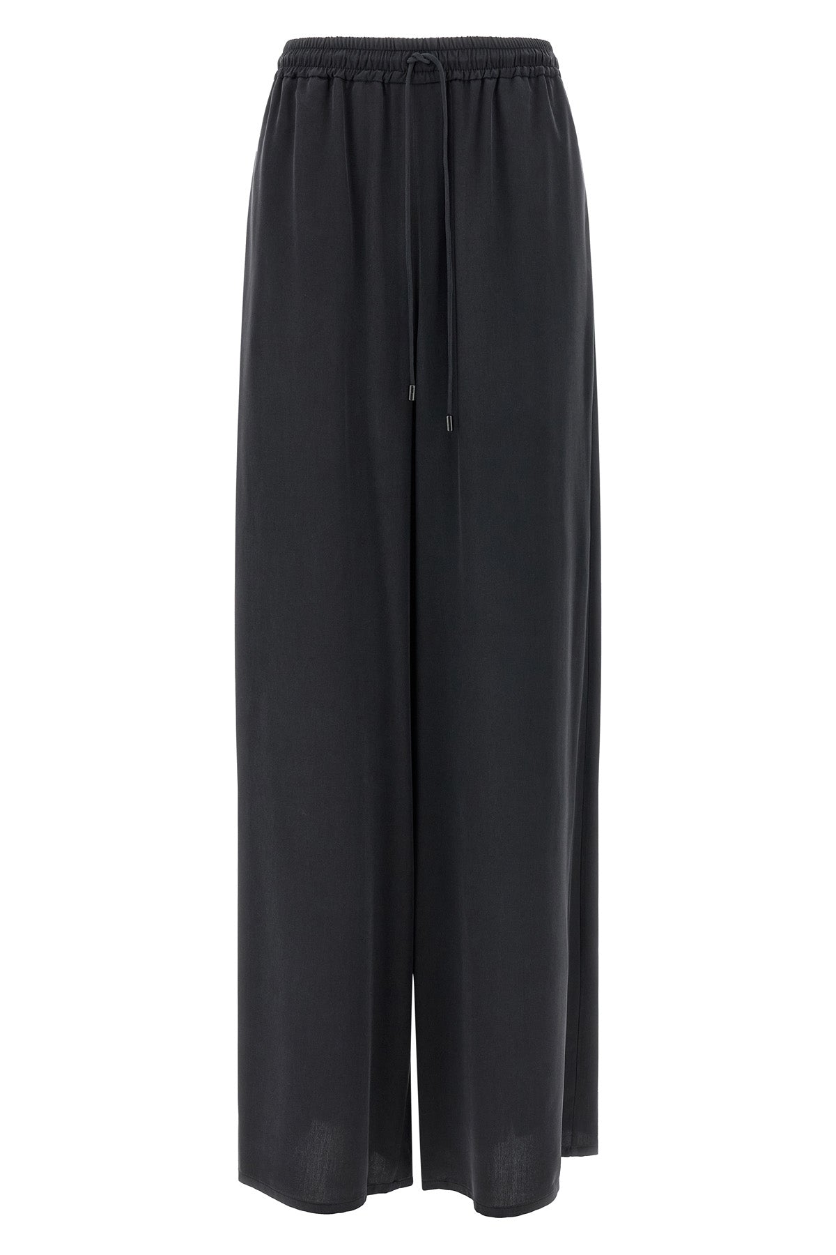 mxmgenero pants in pure washed silk canvas