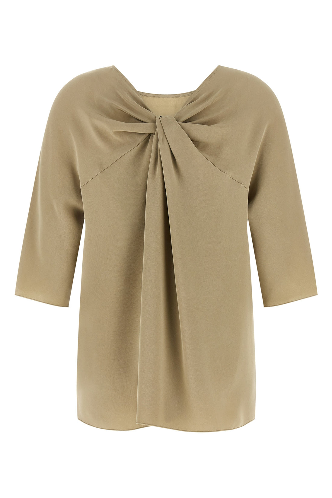 MAX MARA 40 mxegattini pure heavy silk crepe de chine blouse