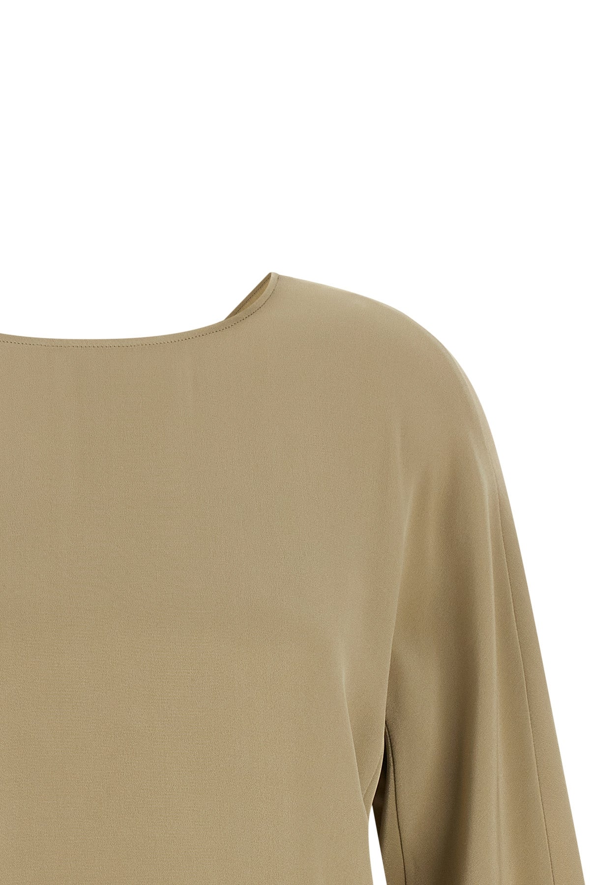 mxegattini pure heavy silk crepe de chine blouse