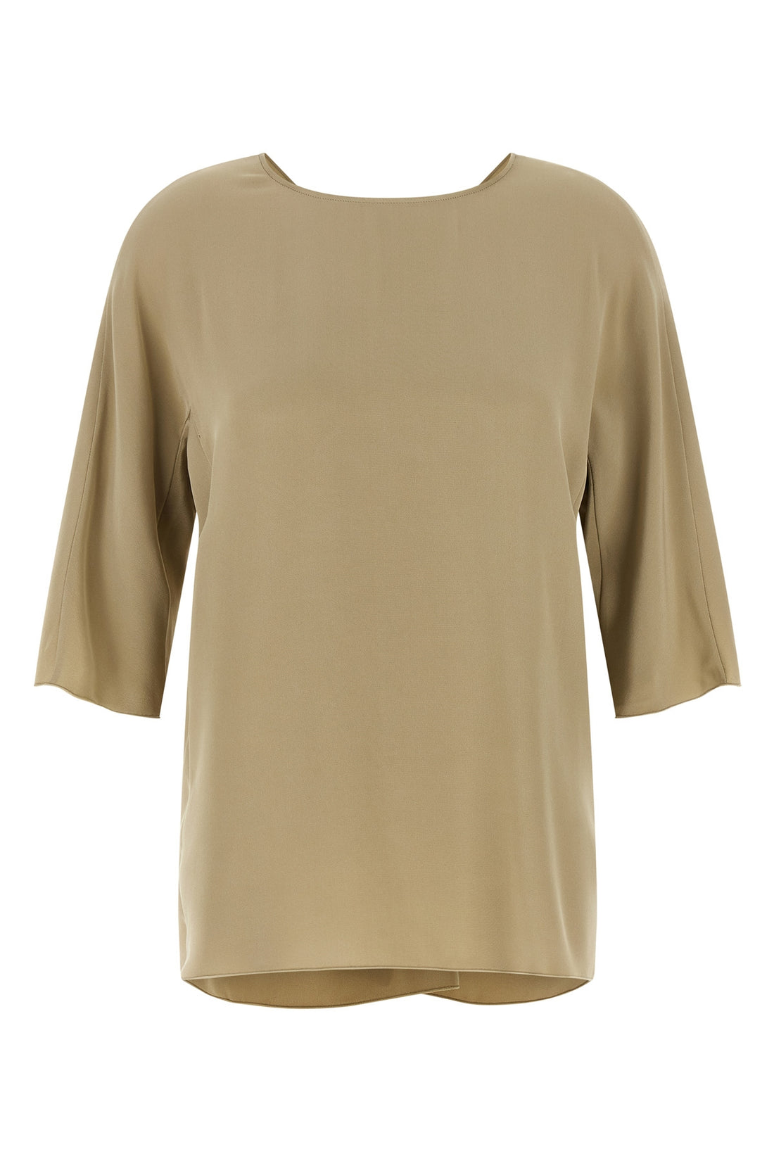 MAX MARA 40 mxegattini pure heavy silk crepe de chine blouse