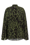 casia viscose patterned peach hand shirt