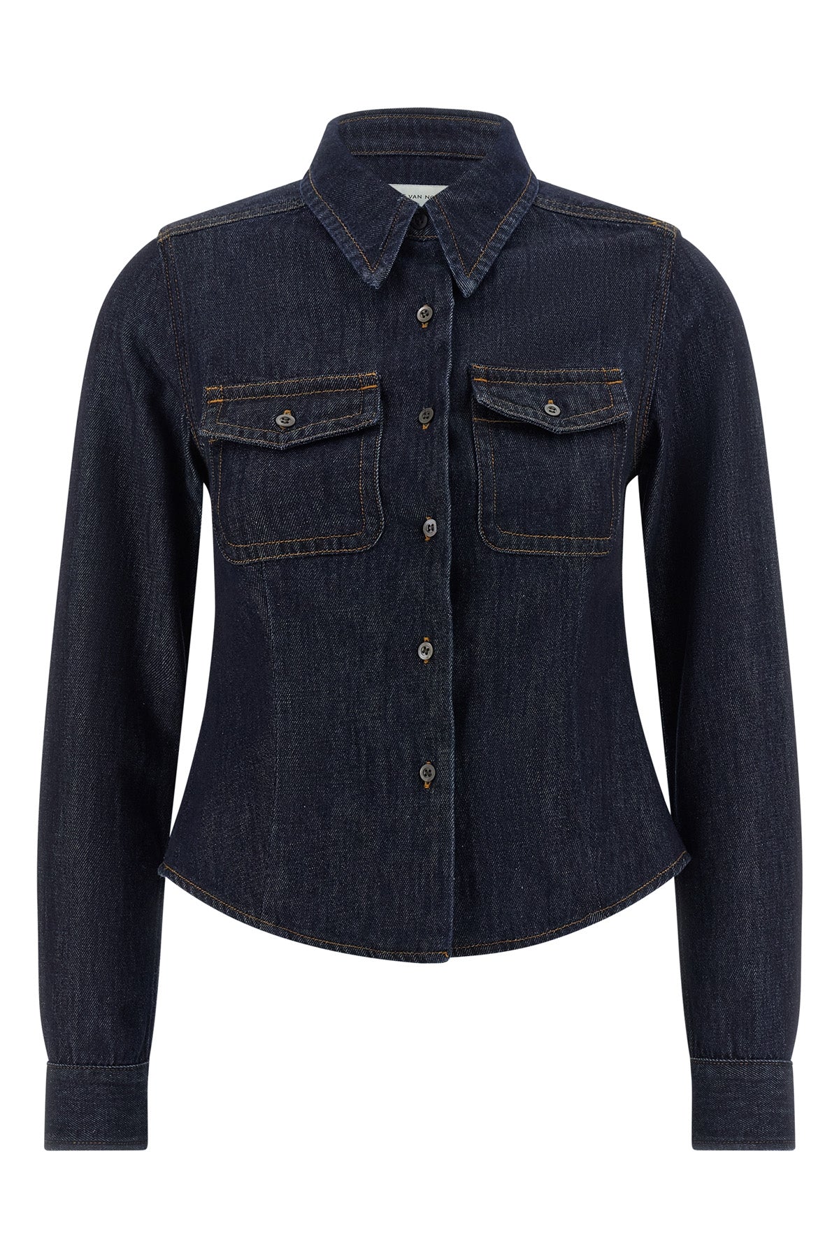 cellie den cotton denim shirt