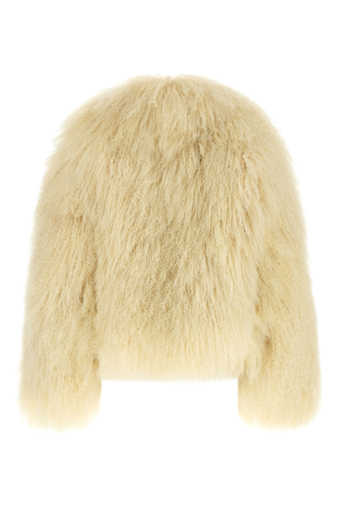 BLANCHA 38 the blancha shearling jacket by mongolia redefines the volumes of outerwear