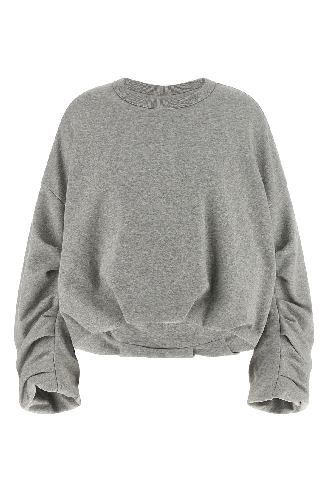 DRIES VAN NOTEN M hannett double face mélange cotton sweatshirt