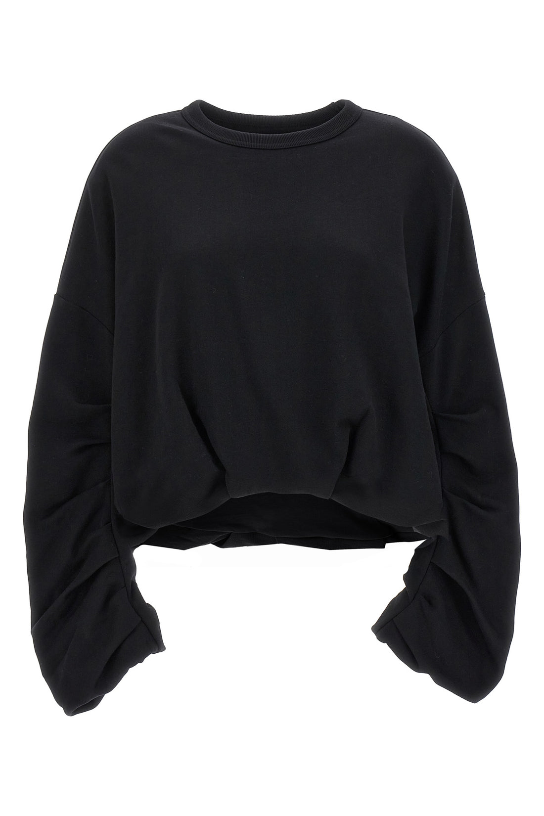 DRIES VAN NOTEN M hannett double face mélange cotton sweatshirt