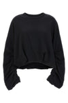 hannett double face mélange cotton sweatshirt