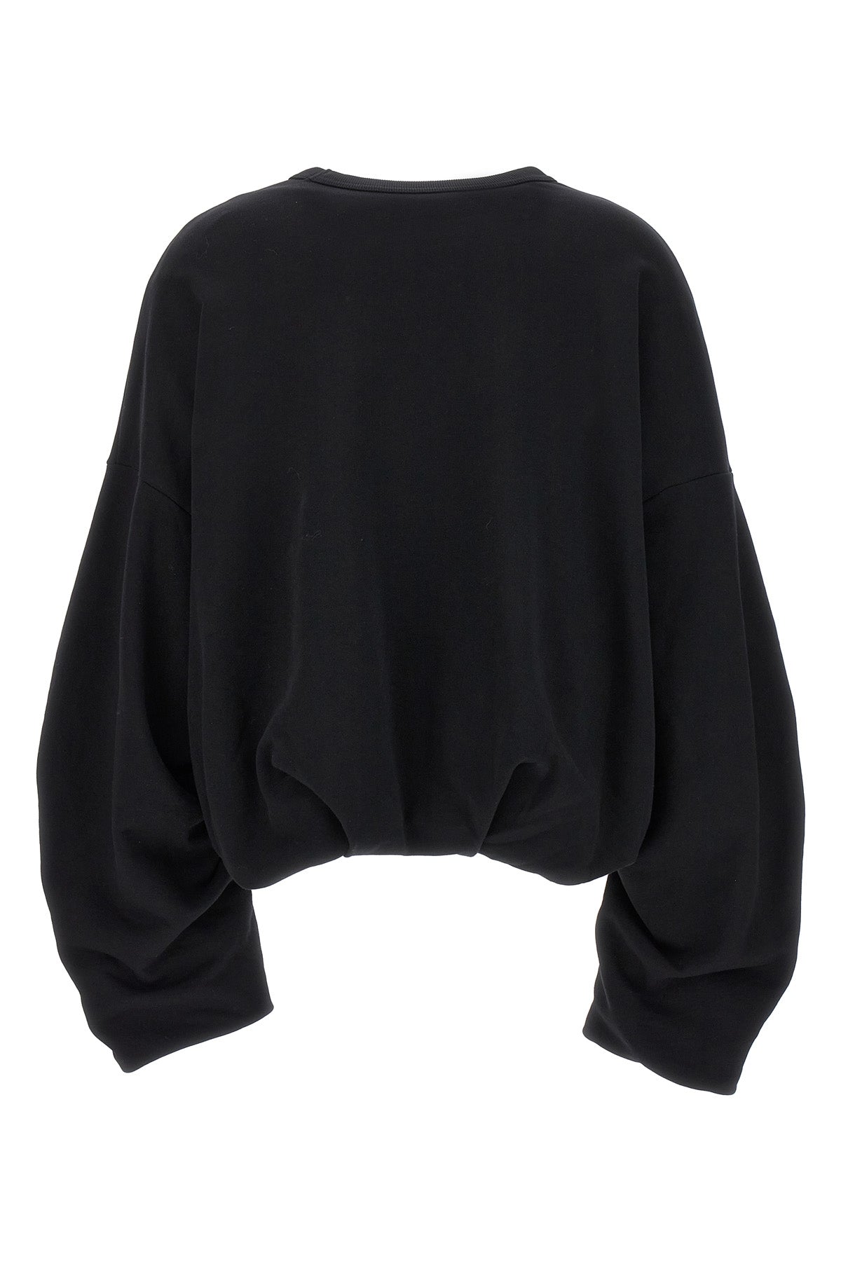 hannett double face mélange cotton sweatshirt