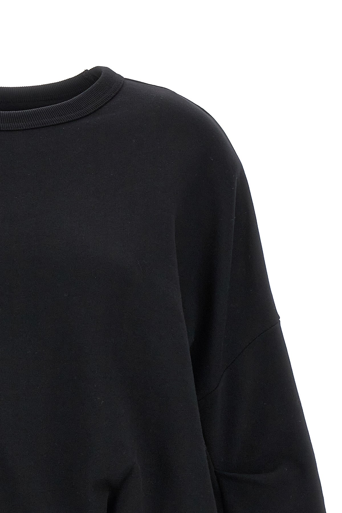 hannett double face mélange cotton sweatshirt