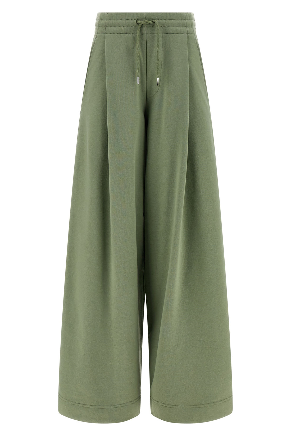 DRIES VAN NOTEN XS hadium mélange gauze cotton trousers