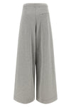 hadium mélange gauze cotton trousers