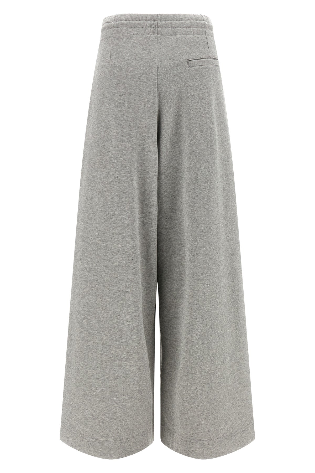 hadium mélange gauze cotton trousers