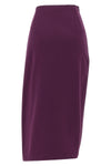 hanam midi skirt in fleece cotton
