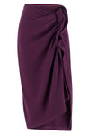 hanam midi skirt in fleece cotton