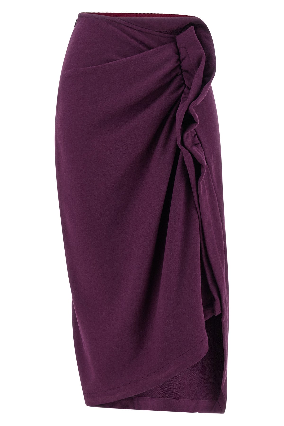 hanam midi skirt in fleece cotton