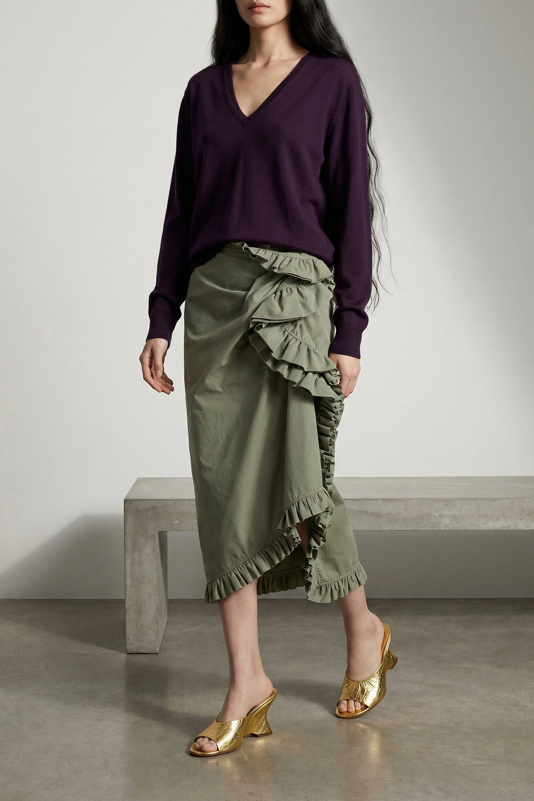DRIES VAN NOTEN S tuomas sweater in lightweight merino wool