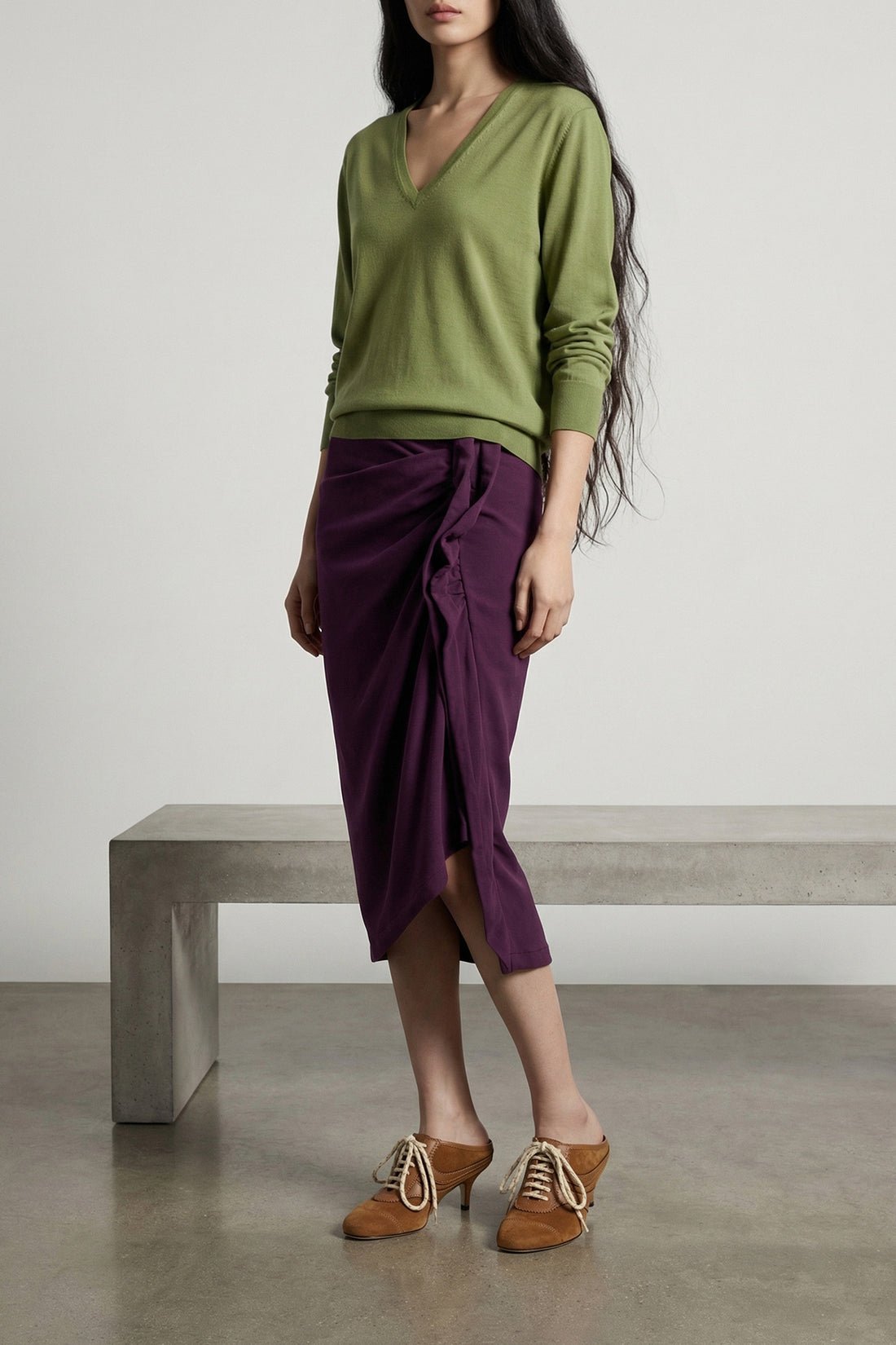DRIES VAN NOTEN M tuomas sweater in lightweight merino wool