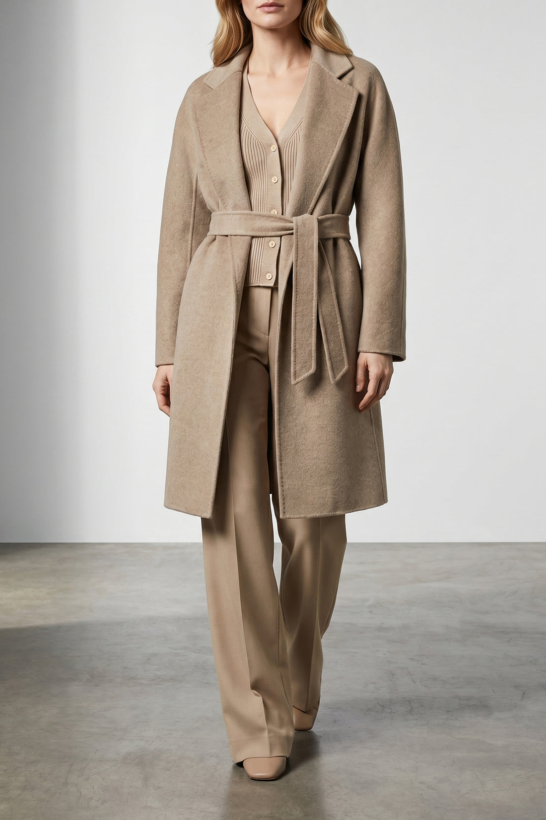 MAX MARA L mxmgioiosa ribbed wool and cashmere yarn sweater