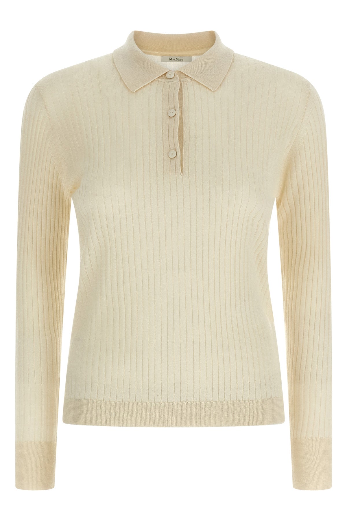 mxpgitano polo shirt in stretch cashmere and silk blend yarn