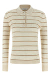 mxpgitano polo shirt in stretch cashmere and silk blend yarn