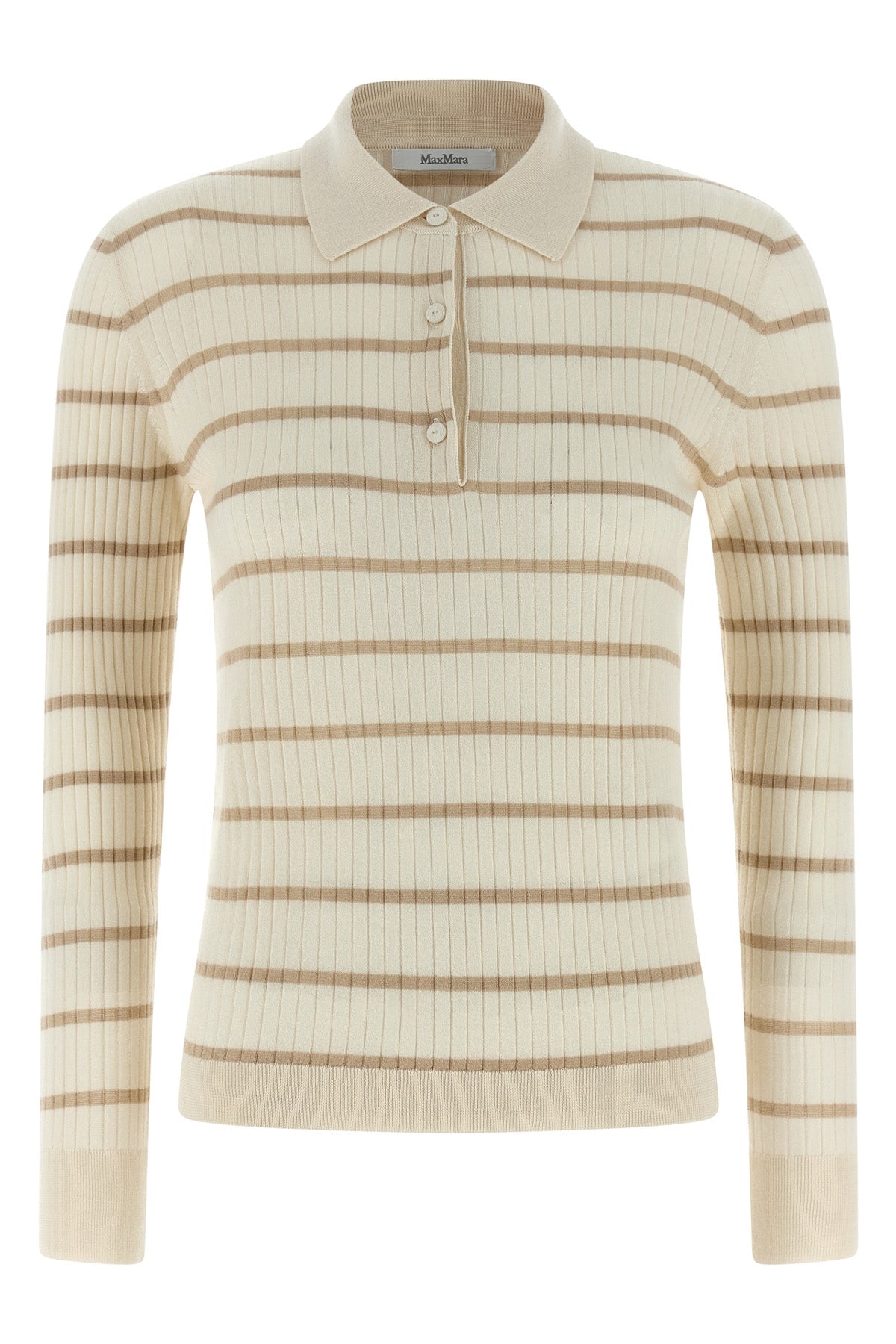 mxpgitano polo shirt in stretch cashmere and silk blend yarn